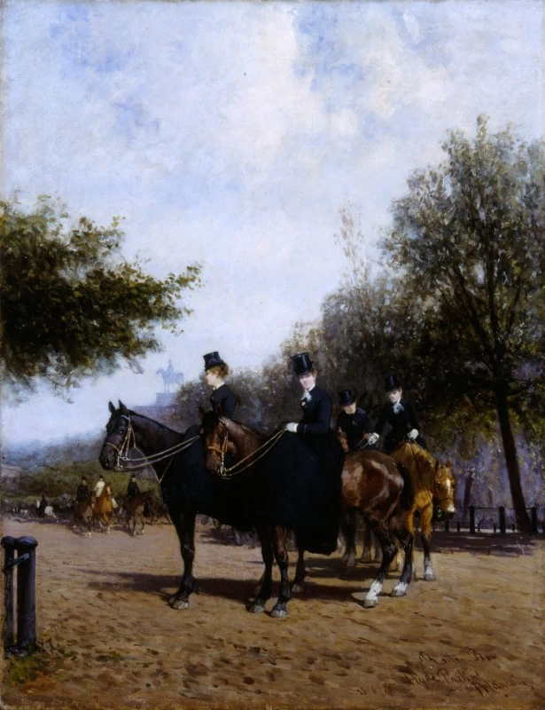 A cavallo a Hyde Parck - Gallerie di Piazza Scala